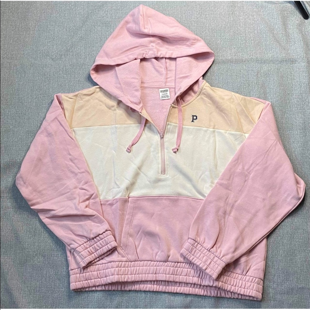 Victoria Secret pink half zip